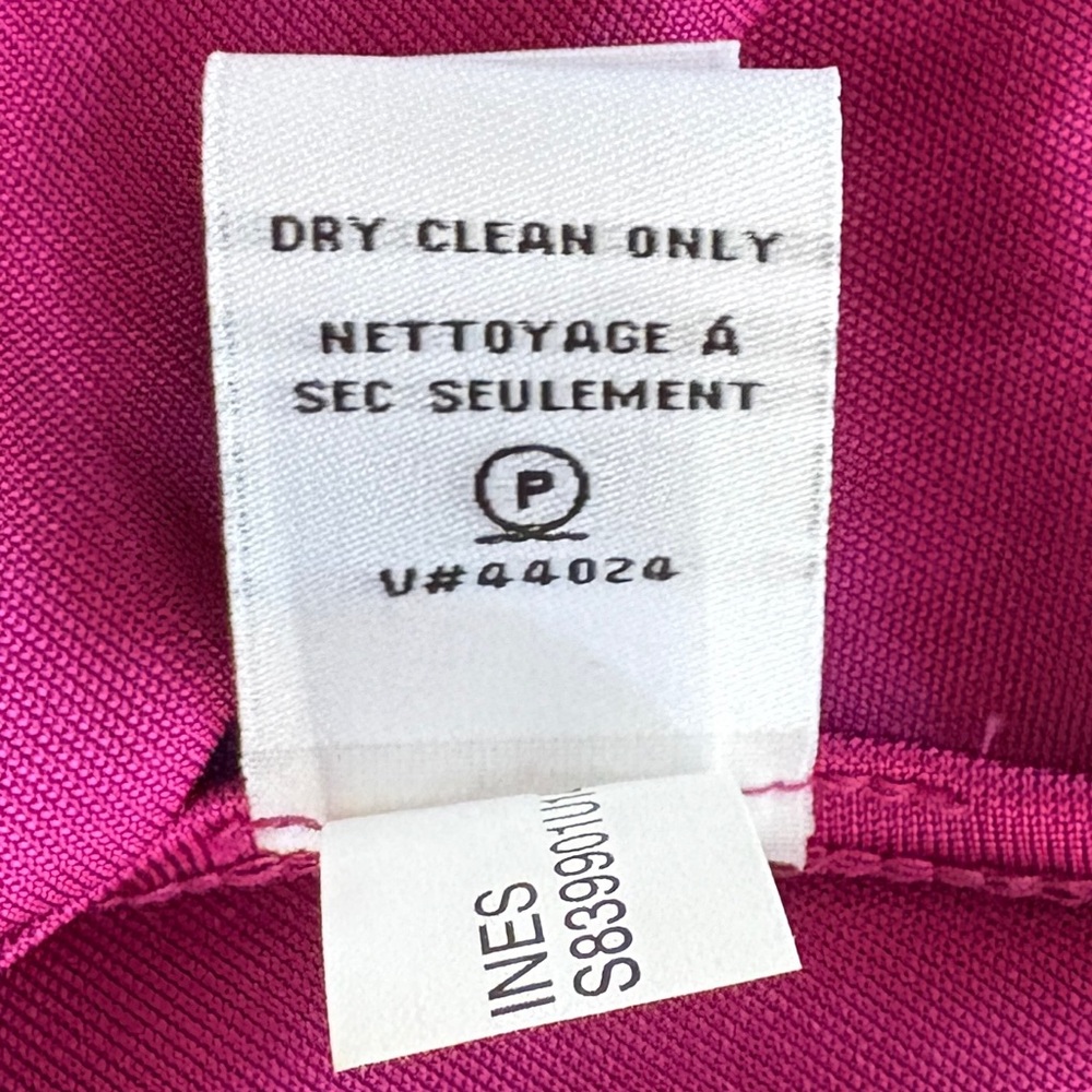Diane Von Furstenberg Fuchsia Sleeveless Blouse - Picture 4 of 9